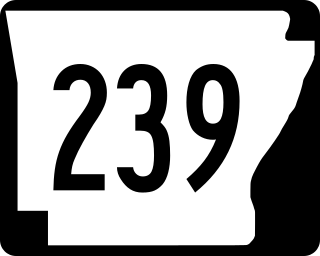 <span class="mw-page-title-main">Arkansas Highway 239</span> State highway in Arkansas, United States