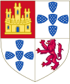 Arms of Beatriz de Portugal daughter of Infante Afonso, Lord of Portalegre (great-grandson of Alfonso VIII)