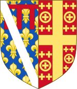 Arms of Robert de Tarente.svg
