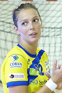 Audrey Deroin French handball player