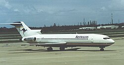 An Australian Airlines Boeing 727-200