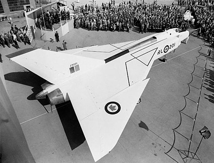 Avro Canada CF-105 Arrow, first non-experimental aircraft flown with a fly-by-wire control system