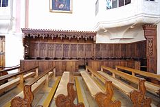 Choir stalls (re: detail)