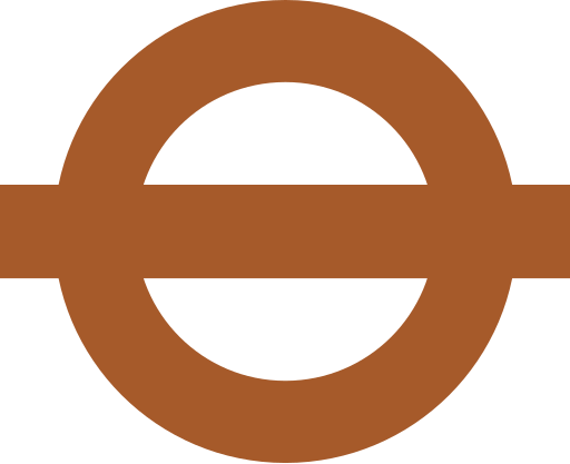 File:Bakerloo line roundel (no text).svg