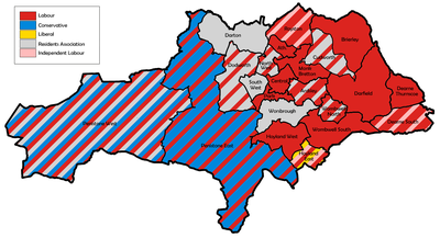 Elecciones locales del Reino Unido de Barnsley 1979 map.png