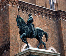 Retrato ecuestre del condottiero Colleoni