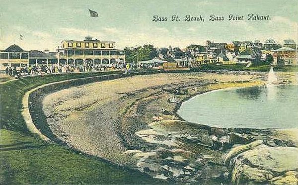 Bass Point Beach in c. 1910
