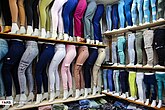 Leggings section in a Iranian Bazaar