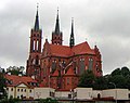 Polski: Katedra Wniebowzięcia Najświętszej Marii Panny w Białymstoku - widok od al. J. Piłsudskiego)