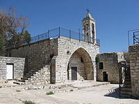 De kerk van Kafr Bir'im