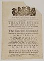 Bodleian Libraries, Playbill of Covent Garden, Wednesday, 4th of December 1745, announcing The careless husband &c..jpg