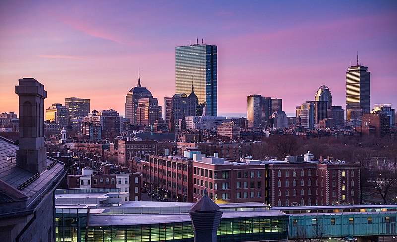 File:Boston sunrise from the West End.jpg