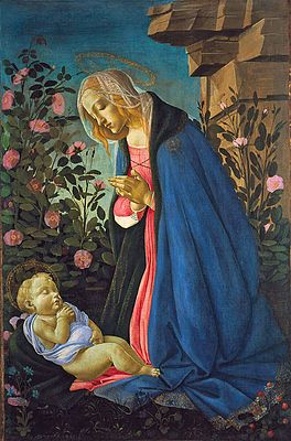 The Virgin Adoring the Sleeping Christ Child, 1490
