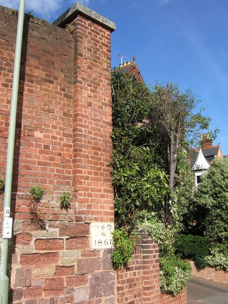 File:Boundary stone, Exeter - geograph.org.uk - 709667.jpg