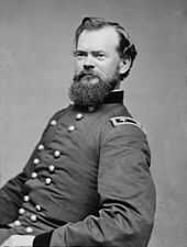 Major General McPherson, third commander of the Army of the Tennessee Brady-GeneralMcPherson.jpg