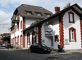 Old station building of the city station