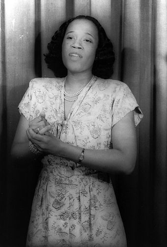 Alumna Camilla Williams, the first African American to get a contract from a major American opera company (namesake of Taylor-Williams Hall at the university)