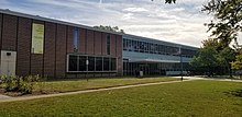 The Centennial College Story Arts Centre, where Degrassi High was filmed, pictured in 2022. Centennial College - Story Arts Centre.jpg