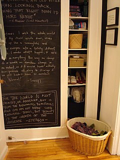 Chalkboard paint Paint that creates a chalkboard-style surface