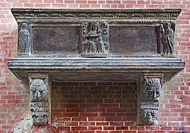 Chapel of Mary Magdalene - Tomb of, Marco Giustiniani della Bragora (fourteenth century).jpg