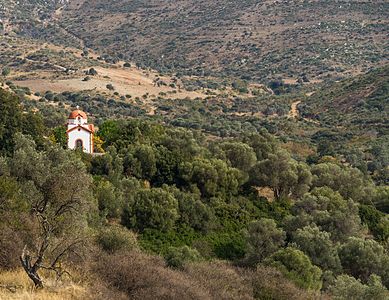 Chapel in Avlonari, Euboea, Greece