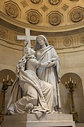パリ贖罪礼拝堂のマリー・アントワネット像