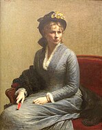 義理の妹シャルロット・デュブールの肖像（1882年）