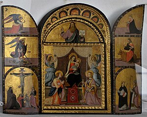 Glorification de la Vierge, 1500, musée des Beaux-Arts de Chartres.