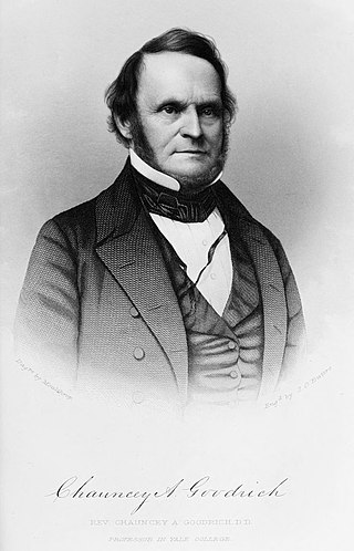 <span class="mw-page-title-main">Chauncey A. Goodrich</span> American clergyman, educator and lexicographer