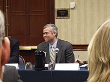 Chris Hoofnagle speaking at a panel. Chris Hoofnagle.jpg