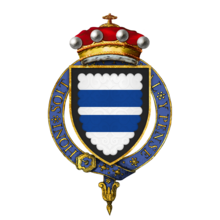 Coat of Arms of Sir William Parr, 1st Baron Parr-of Kendal, KG.png