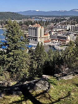 Coeur d'Alene from Tubbs Hill