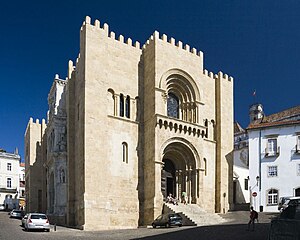 Cathédrale de Coïmbre, Portugal.