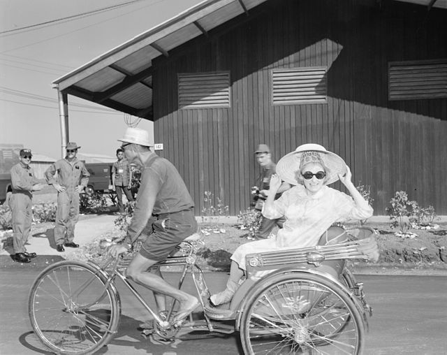 Diller at Korat Royal Thai Air Force Base, Thailand, 1966