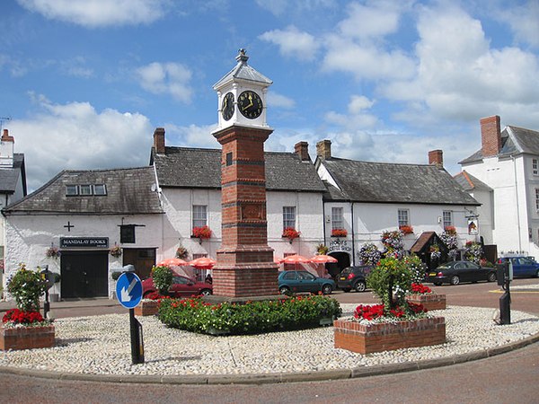 Twyn Square and clock tower