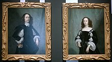 Auricular frames on portraits by Cornelis Janssens van Ceulen Cornelis Janssens van Ceulen - Jasper Schade and his Wife Cornelia Strick 20180716 058.jpg