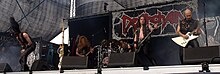 Deathchain вживую на Myötätuulirock 2011