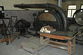 Debarking machine at the historical Verla groundwood and board mill (Finland).
