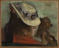 Edgar Degas: Frau mit einem Hund