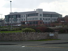 Denbighshire County Council built a new headquarters building in 2004-05