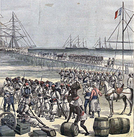 ไฟล์:Desembarco_en_Cotonou_de_tropas_senegalesas._Le_Petit_Journal,_21may1892.jpg