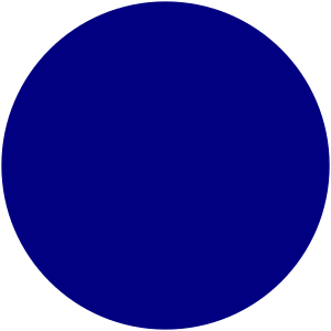 Disc Plain blue dark.svg