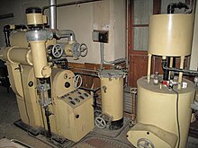 Italian dry cleaning machine used in France in the 1960s Donini dry cleaning machines (Bologna) 3.jpg