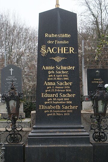 File:Dornbacher Friedhof - Anna Sacher.jpg