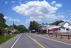 High Falls, Hrabstwo Ulster, Nowy Jork, USA - Wido