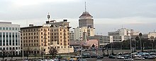Panorama urbain de la ville de Fresno