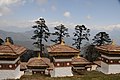 Druk Wangyal - 108 Chortens at Dochula on Thimphu-Punakha Highway - Bhutan - panoramio (7).jpg