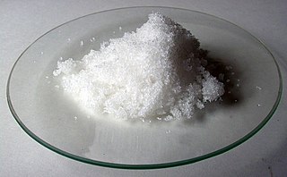 Sodium nitrate chemical compound