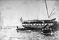 Navi olandesi nelle acque di Sanur, 1906.