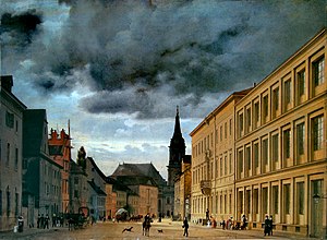 De Klosterstrasse (Eduard Gaertner)